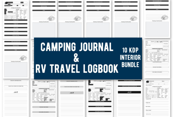 Download Camping Journal &amp; RV Travel Log Book - Journal Collection