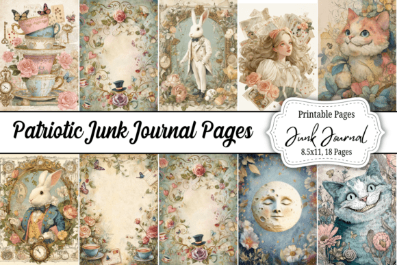 Download Alice in Wonderland Junk Journal - Journal Collection