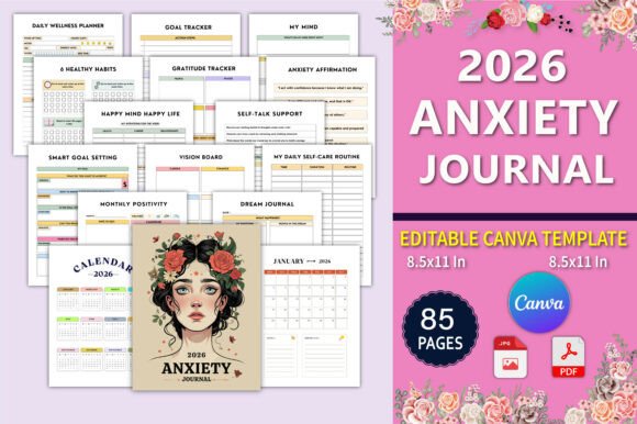 Download 🧠 2026 Anxiety Journal - Journal Collection