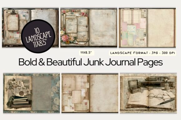 Download Old Vintage Office Junk Journaling Pages - Journal Collection