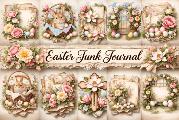 Download Easter Junk Journal Design - Journal Collection
