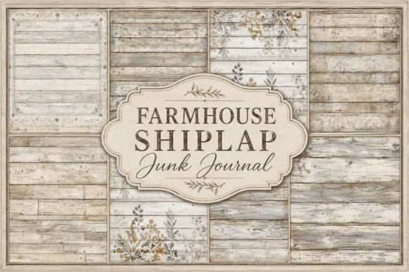 Download Farmhouse Shiplap Junk Journal - Journal Collection