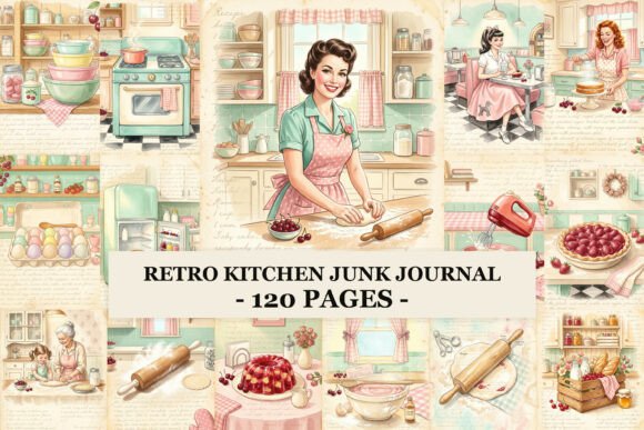 Download Retro Kitchen Junk Journal - Journal Collection