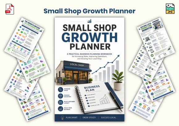 Download Small Shop Growth Planner - Premium Resources