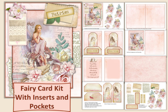 Download Fairy Card Making Kit Journal Ephemera - Journal Collection