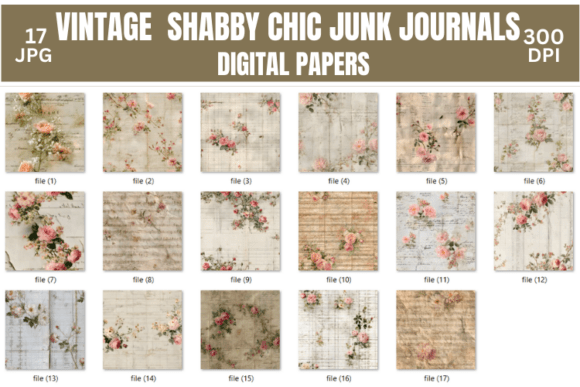 Download Vintage Ephemera Shabby Chic Junk Journals - Premium Resources