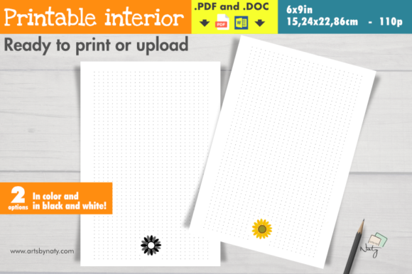 Download Sunflower Bullet Journal Printable - Journal Collection