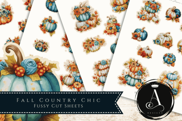 Download Fall Junk Journal Fussy Cut Sheets - Journal Collection
