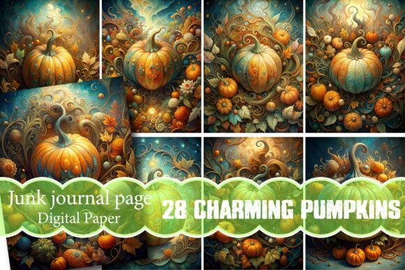 Download Charming Pumpkins Junk Journal - Journal Collection