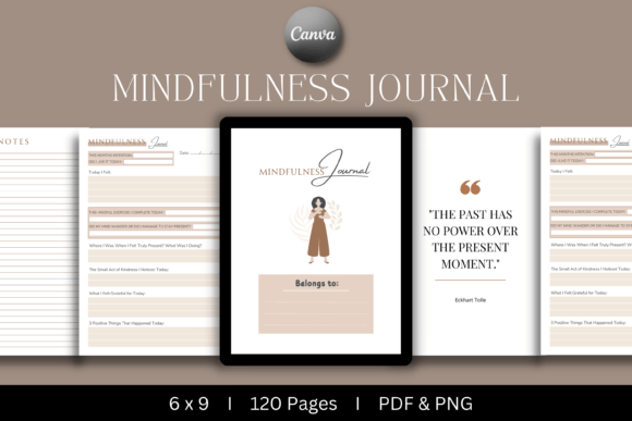 Download Mindfulness Journal | KDP Interior - Journal Collection