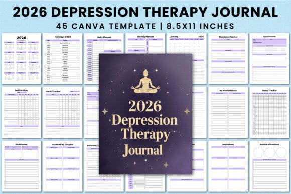 Download 2026 Depression Therapy Journal KDP - Journal Collection