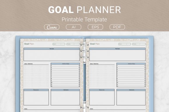 Download Goal Planner Printable Template - Goal planner printable Collection